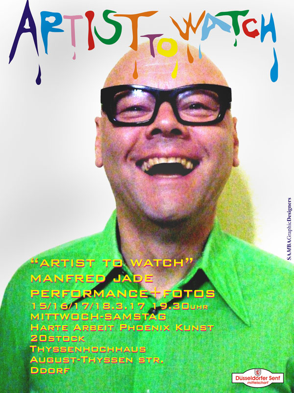 Affiche Manfred Jade - artist to watch